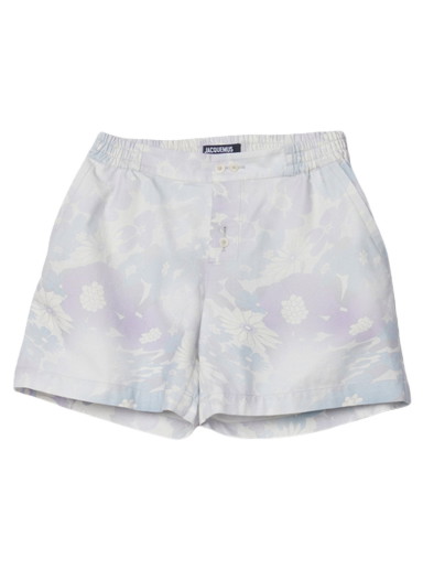 Rövidnadrág Jacquemus Le Short Calecon Elasticated Szürke | 226PA022-1045-6AG