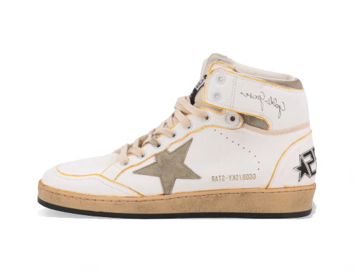 Sneakerek és cipők Golden Goose Skystar White Taupe Fehér | GMF00230-F004089-10961
