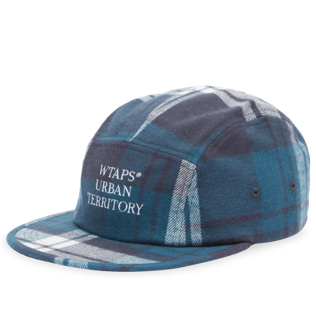 Kupakok WTAPS 01 Checked Wool Sötétkék | 241HCDT-HT01-GRN