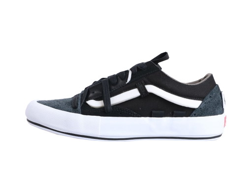 Sneakerek és cipők Vans Old Skool Cap Regrind Black White Fekete | VN0A45K1VRV