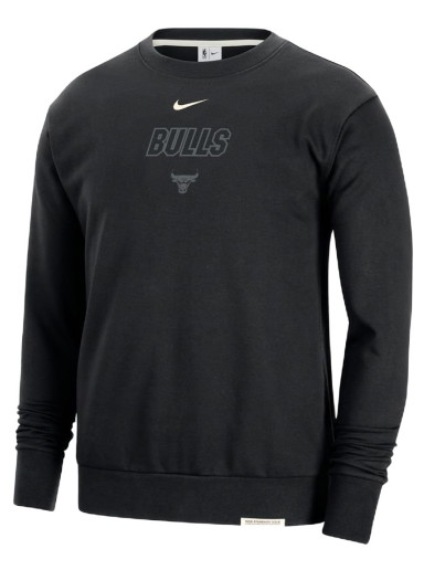 Sweatshirt Nike Dri-FIT NBA Chicago Bulls Standard Issue Sweatshirt Fekete | DN8582-010