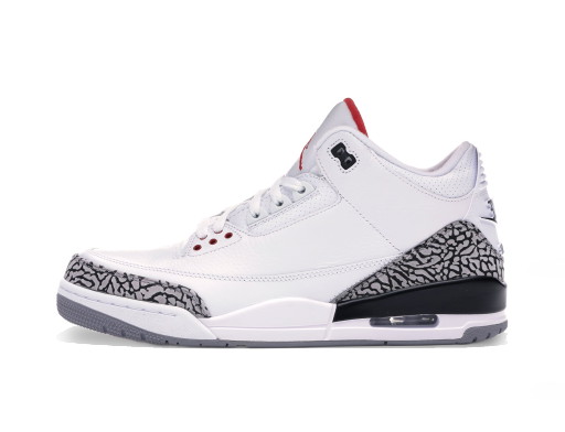 Sneakerek és cipők Jordan Jordan 3 Retro "White Cement '88 Dunk Contest" (2013) Fehér | 580775-160