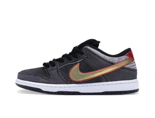 Sneakerek és cipők Nike SB SB Dunk Low Beijing Metallic Gold Fekete | 504750-077