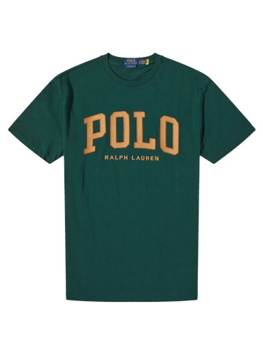 Póló Polo by Ralph Lauren College Logo T-Shirt Zöld | 710917892004