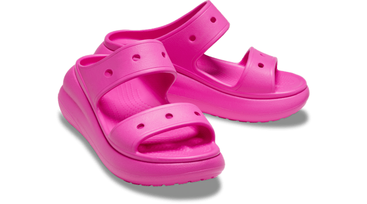 Sneakerek és cipők Crocs Crush Sandals Juice 36 Rózsaszín | 207670-6UB, 1