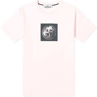 Póló Stone Island Institutional One Badge Print T-Shirt Rózsaszín | 80152NS83-V0080, 1