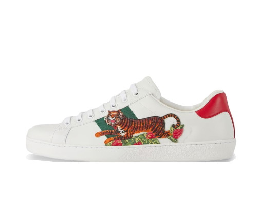 Sneakerek és cipők Gucci Ace 'Tiger Red' Fehér | 687608 0FI60 9080