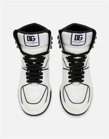 Sneakerek és cipők Dolce & Gabbana Calfskin Nappa New Roma Mid-top Fehér | CS2037AY96589697, 3