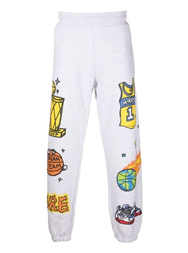 Sweatpants MARKET Memorabilia Sweatpants Fehér | 395000527