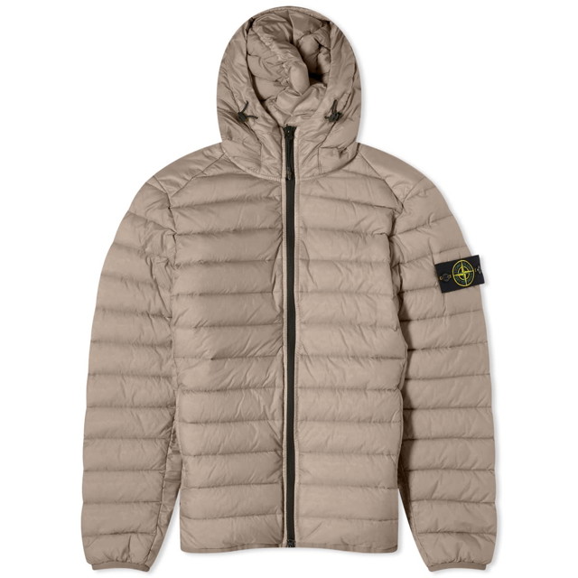 Dzsekik Stone Island Lightweight Hooded Down Jacket Szürke | 801540124-V0092