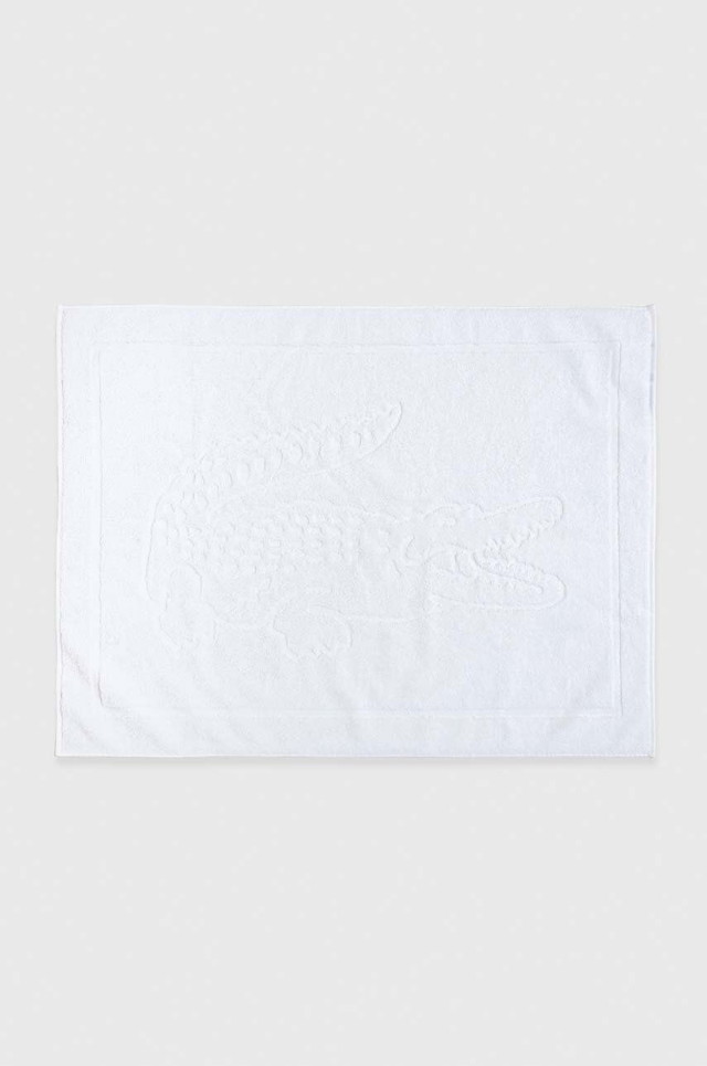 Lakberendezés Lacoste Blanc Bath Towel Fehér | 1002717