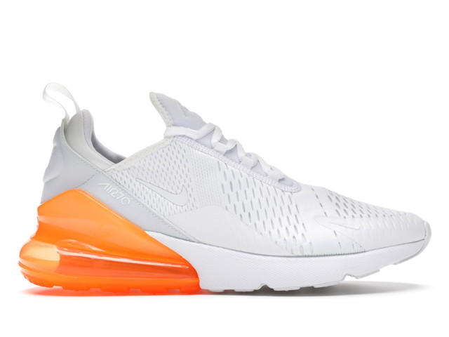 Sneakerek és cipők Nike Air Max 270 White Pack (Total Orange) Fehér | AH8050-102