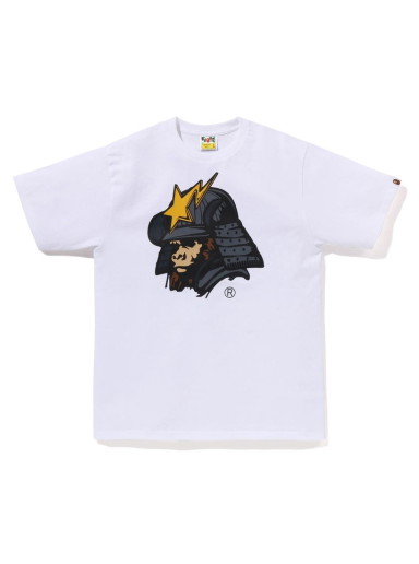 Póló BAPE General Kabuto Tee Fehér | 1J20-110-018