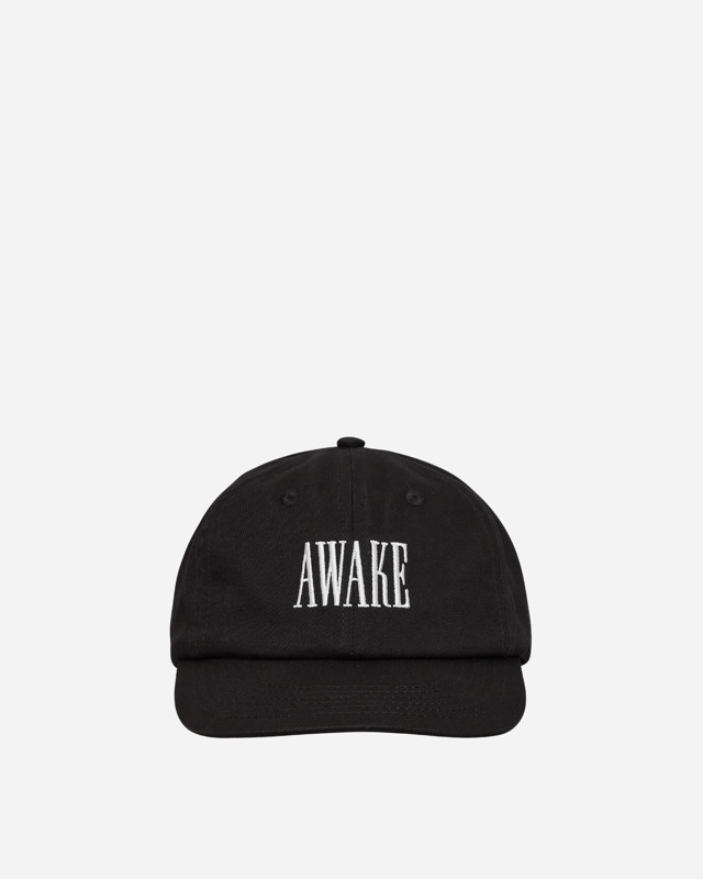 Embroidered Logo Hat Black