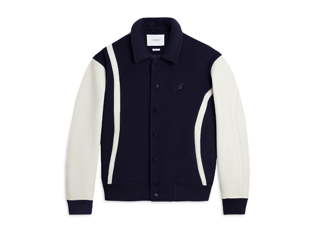 Dzsekik AXEL ARIGATO Bay Varsity Jacket Fekete | A2183002