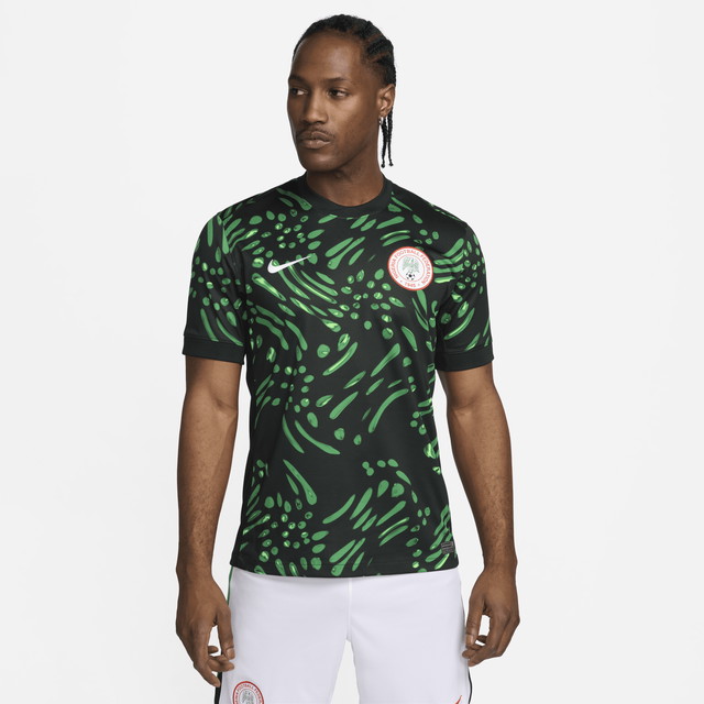 Sportmezek Nike Dri-FIT Nigeria Stadium 2024/25 Zöld | FQ8847-010