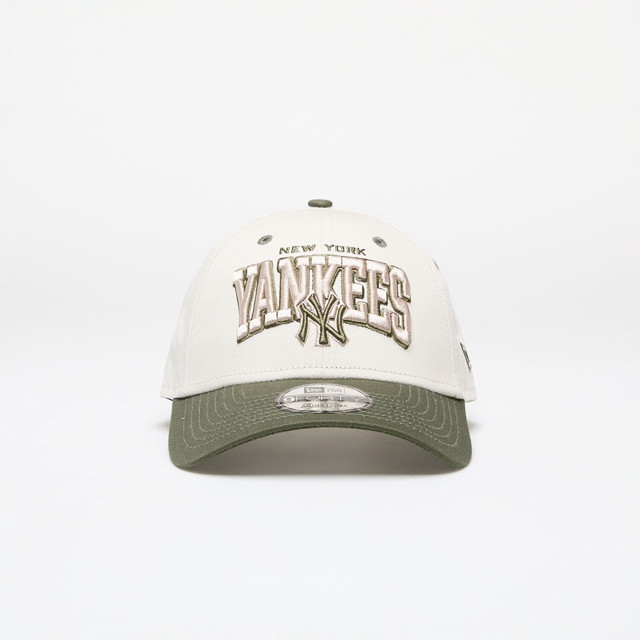 Kupakok New Era New York Yankees White Crown 9FORTY Adjustable Cap Bézs | 60435040