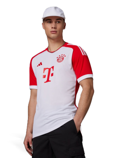 Sportmezek adidas Originals FC Bayern 23/24 Home Jersey Fehér | IJ7442