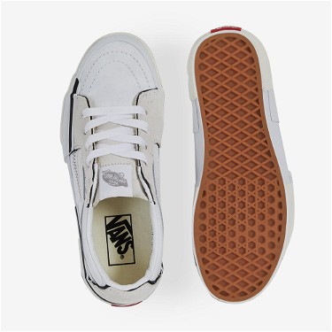 Sneakerek és cipők Vans SK8-Low Reconstruct Blanc Fehér | VN0009QSW001, 3