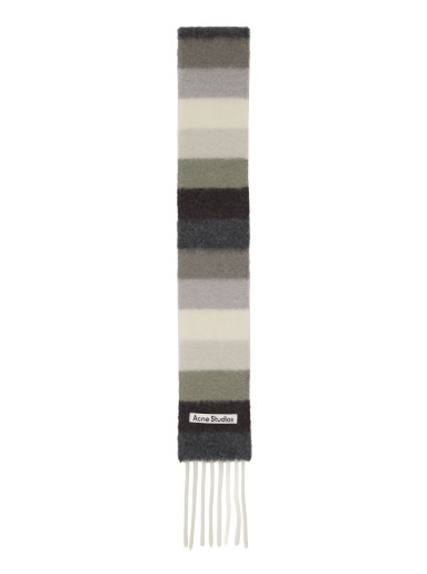 Sálak és kendők Acne Studios Skinny Fringe Scarf Szürke | CA0292-