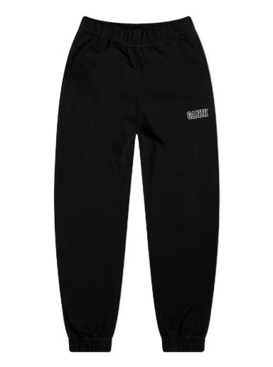 Sweatpants GANNI Cuffed Sweat Pants Fekete | T2925-099