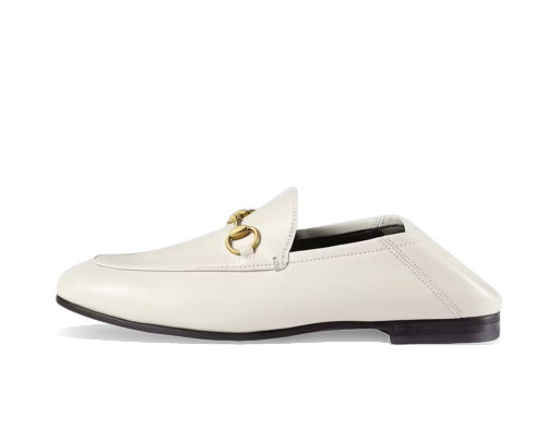 Sneakerek és cipők Gucci Horsebit Slip On Loafer 'White' Leather Fehér | _414998 DLC00 9022