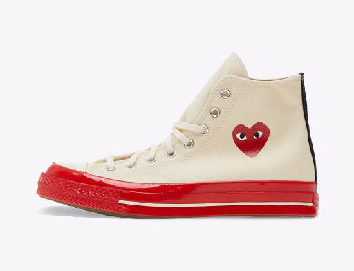 Sneakerek és cipők Converse COMME des GARÇONS x Chuck Taylor All-Star 70 Hi Bézs | A01794C