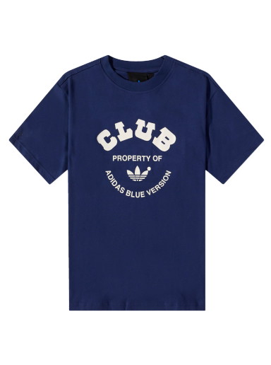 Póló adidas Originals Club Tee Sötétkék | IA2459