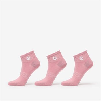 Footshop Ankle Socks 3-Pack Pink FTSHP_376