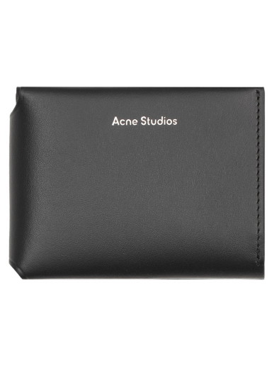 Tartozékok Acne Studios Folded Card Holder Black Szürke | CG0097- 900
