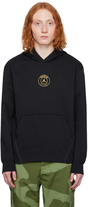 Sweatshirt Jordan PSG Edition Hoodie Fekete | FN5326-010, 0