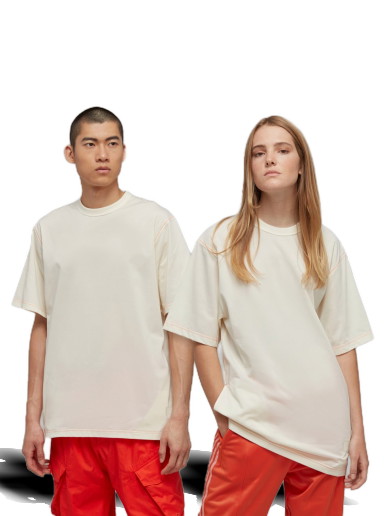 Póló Y-3 Premium Tee Bézs | HY1244