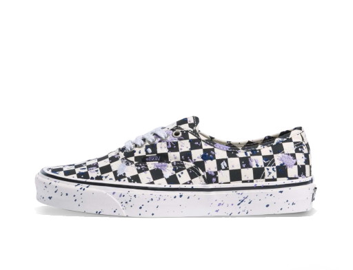 Sneakerek és cipők Vans UA Authentic 44 DX Anaheim Factory Splatter Embroidery Checkboard Fekete | VN0A5KX48FI