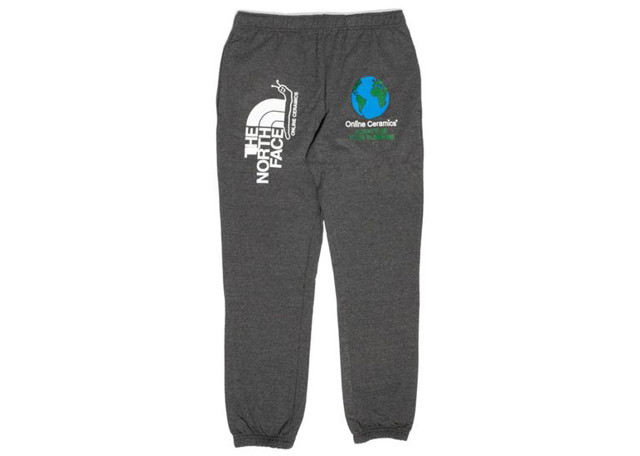 Sweatpants The North Face x Online Ceramics Regrind Szürke | TNF-237 BLK