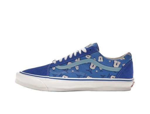 Sneakerek és cipők Vans Vault OG Old Skool LX Undefeated U-Man Blue Lolite Kék | VN0A4P3X7AG