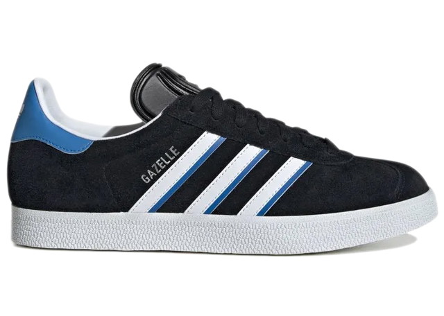 Sneakerek és cipők adidas Originals Gazelle Core Black Bright Blue Fekete | IG6193