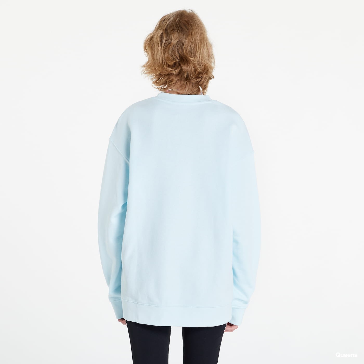 Sweatshirt adidas Originals Trefoil Crew Kék | HL6678, 1