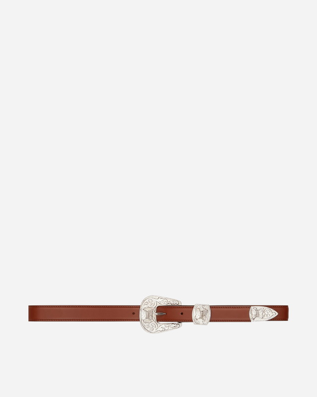 Övek Needles Papillon Western Tip Belt Brown Barna | OT032 A