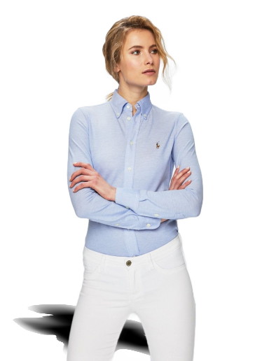 Ing Polo by Ralph Lauren Slim Oxford Shirt Kék | 211664427001