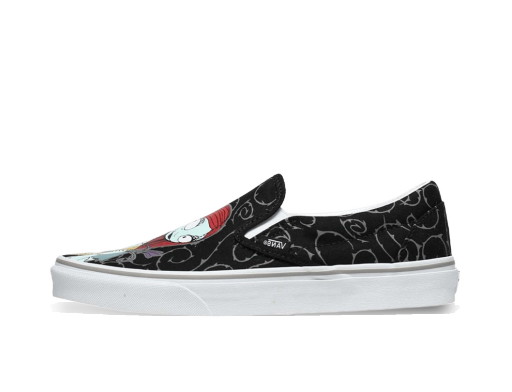 Sneakerek és cipők Vans Classic Slip-On The Nightmare Before Christmas Jack and Sally Fekete | VN0A4BV3TA3