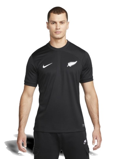 Sportmezek Nike New Zealand 2022/23 Stadium Away Men's Dri-FIT Football Shirt Fekete | DN0697-010