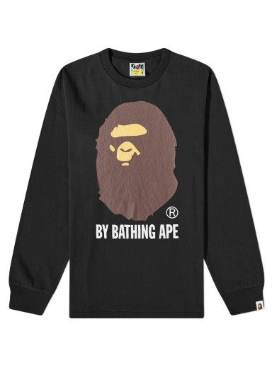 Póló BAPE Long Sleeve Tee Fekete | 001LTI801012M-BLK