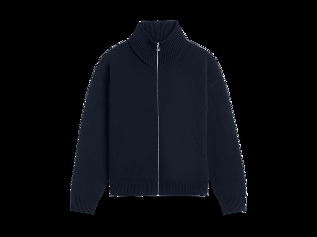 Pulóver AXEL ARIGATO Core Zip-Up Sweater Fekete | A2143001