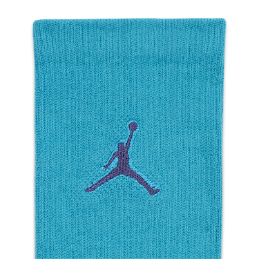 Fehérnemű és zoknik Jordan Flight Crew Basketball Socks Kék | SX5854-420, 1