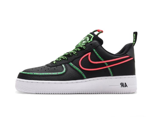 Sneakerek és cipők Nike Air Force 1 Low '07 Worldwide Pack Black Fekete | CK7213-001