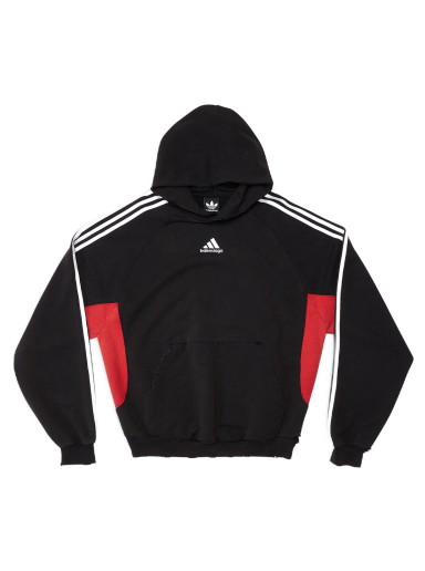 Sweatshirt Balenciaga adidas x  Small Fit Hoodie Fekete | 715001TNVA81003