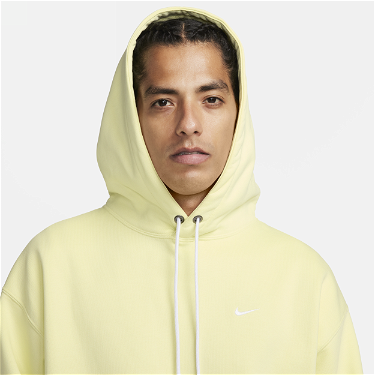 Sweatshirt Nike Solo Swoosh Fleece Hoodie Sárga | DX1355-331, 4