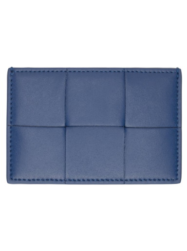 Pénztárca Bottega Veneta Cassette Credit Card Holder Kék | 748052 VBWD3