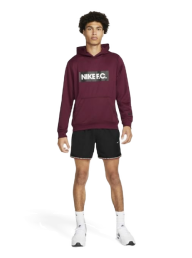 Sweatshirt Nike Football Hoodie Burgundia | DC9075-638