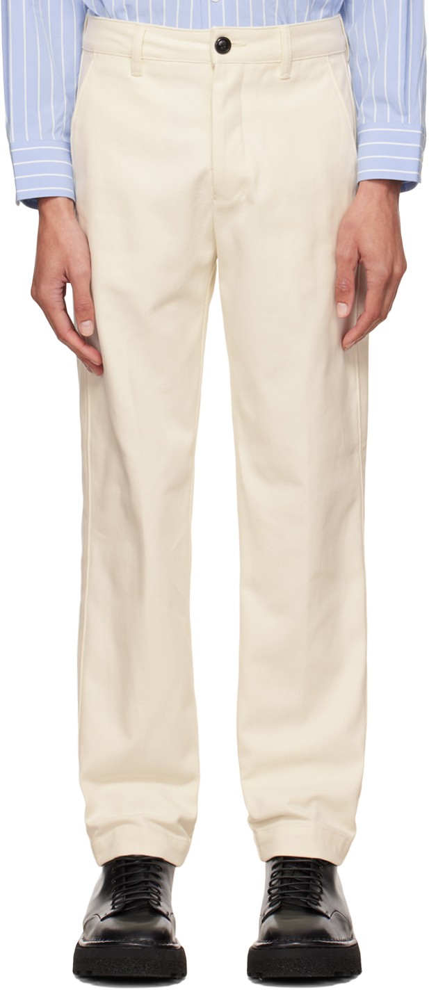 Nadrág AMI Chino Trousers Bézs | HTR005.221, 0